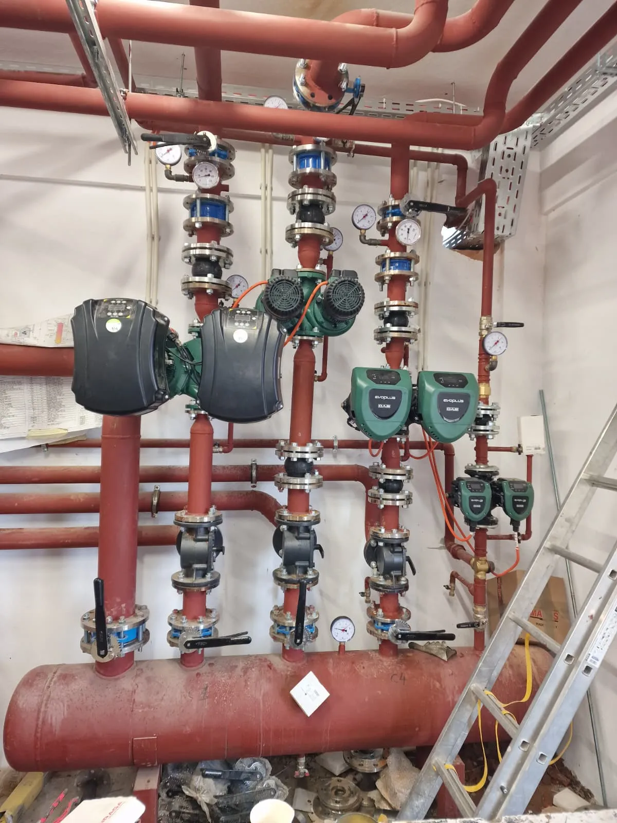 Montaj sistem încălzire FLAMINGHEAT